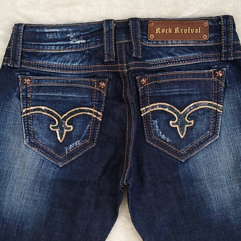 Rock Revival Denisa Boot Jeans size 28